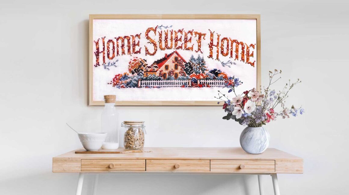 Handmade Cross-stitched by Frances Chow